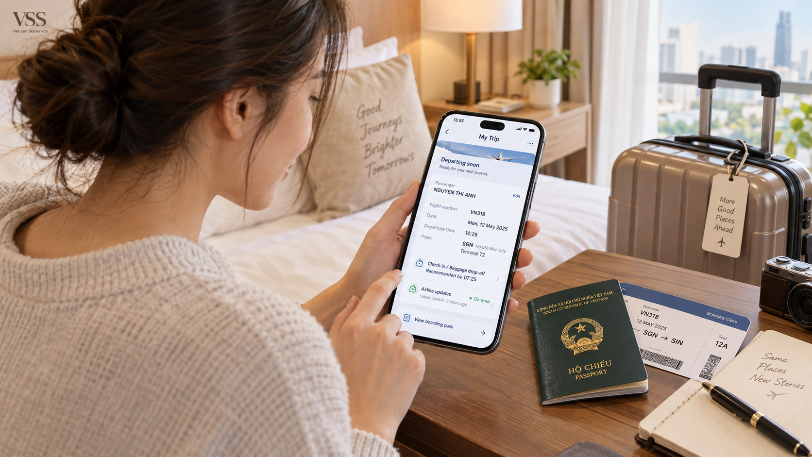 Confirm Your Flight Details and Travel Information